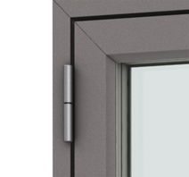 180° hinge for casement doors